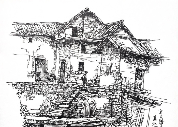 100张简单速写风景照片【简单速写风景图片大全】