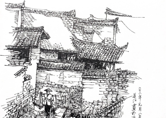 100张简单速写风景照片【简单速写风景图片大全】