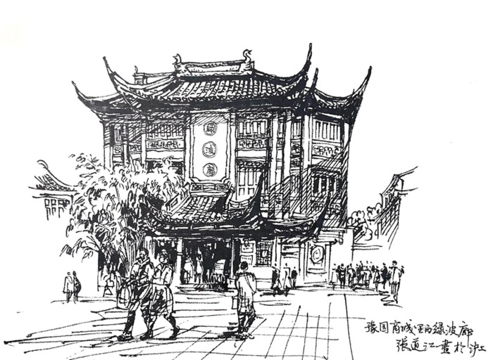 100张简单速写风景照片【简单速写风景图片大全】