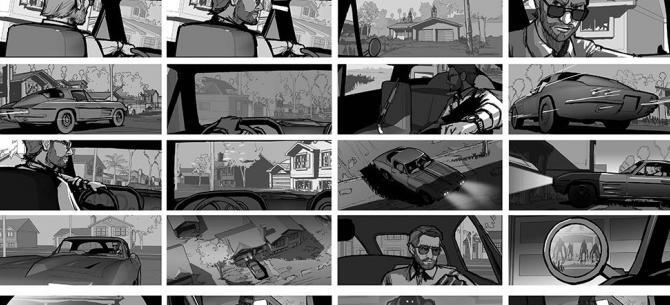 故事版草图【故事版与分镜头的区别】