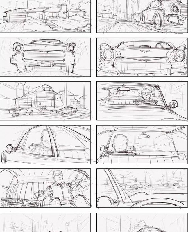 故事版草图【故事版与分镜头的区别】