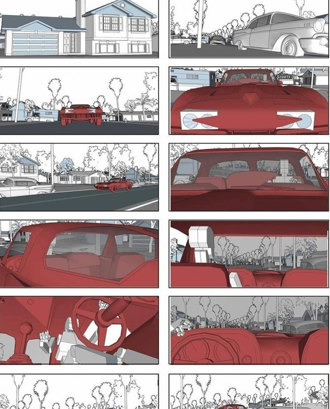 故事版草图【故事版与分镜头的区别】