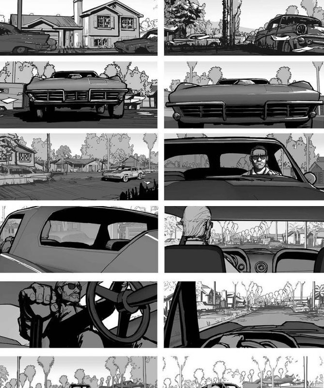 故事版草图【故事版与分镜头的区别】