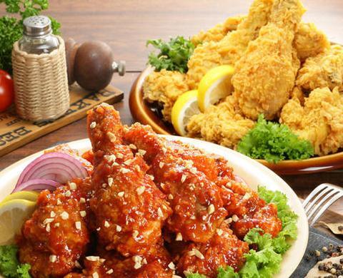 贝克里炸鸡汉堡【贝壳炸鸡汉堡】