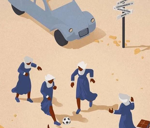 扁平插画特点【扁平插画风景】