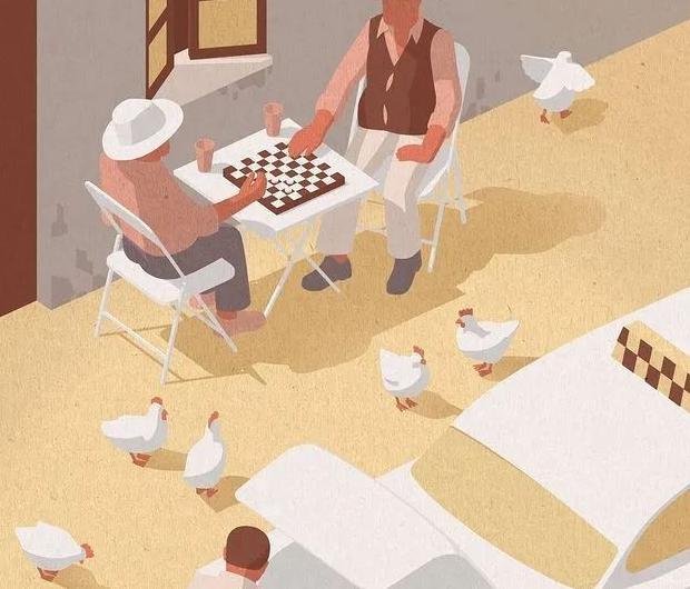 扁平插画特点【扁平插画风景】