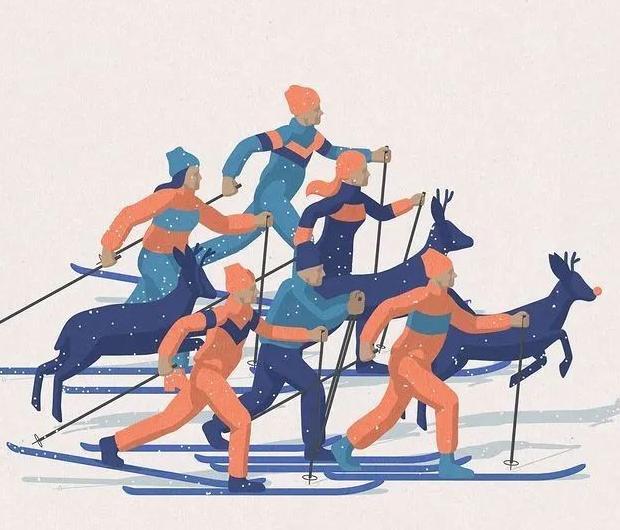 扁平插画特点【扁平插画风景】