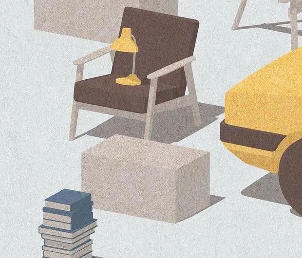 扁平插画特点【扁平插画风景】