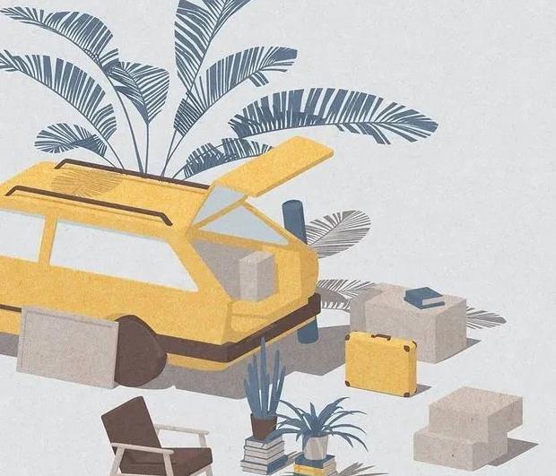 扁平插画特点【扁平插画风景】