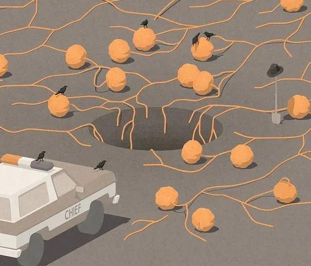 扁平插画特点【扁平插画风景】