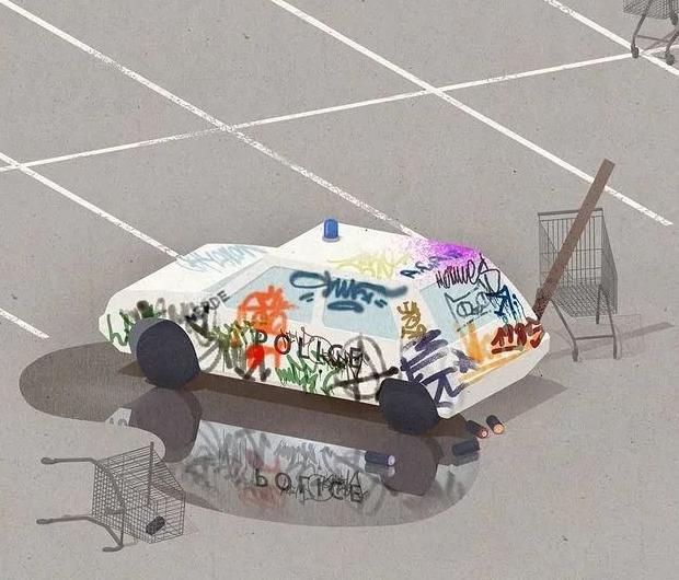 扁平插画特点【扁平插画风景】