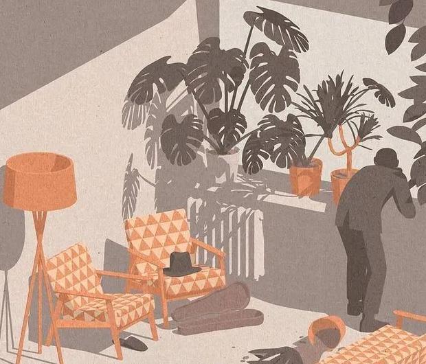 扁平插画特点【扁平插画风景】