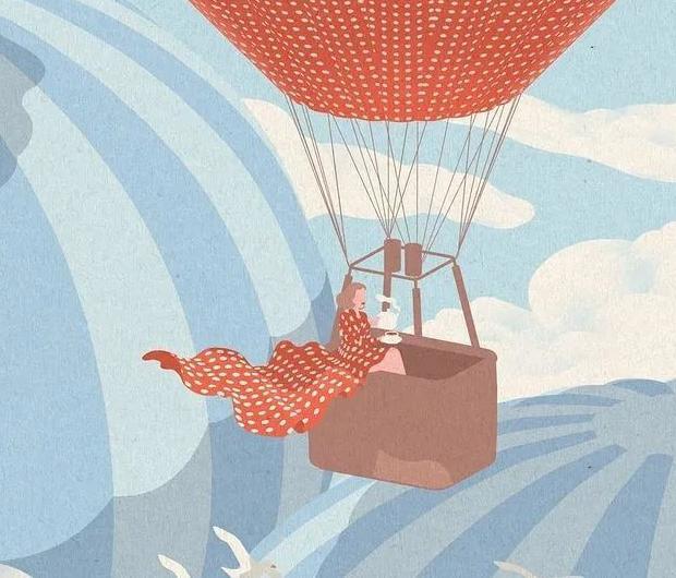 扁平插画特点【扁平插画风景】