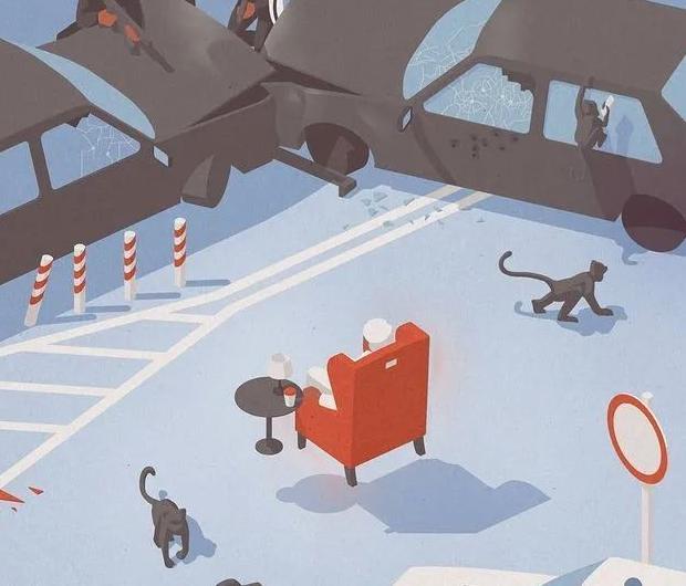 扁平插画特点【扁平插画风景】