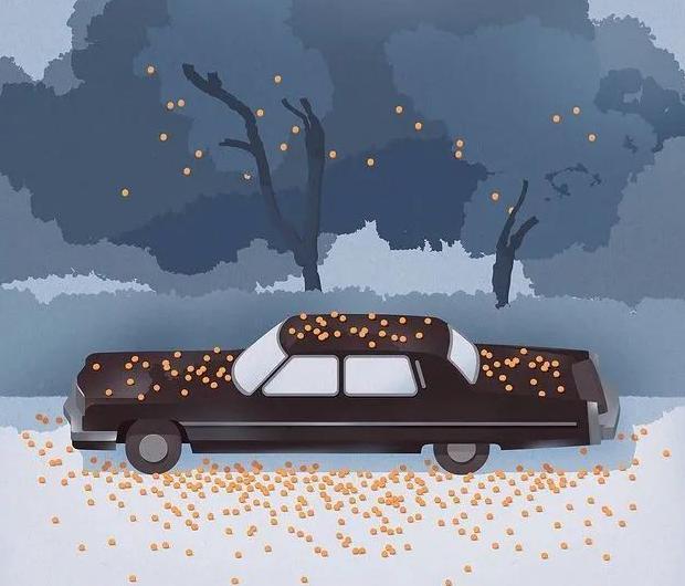 扁平插画特点【扁平插画风景】