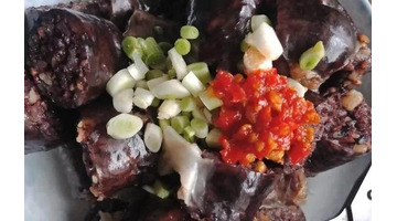 糯米血肠的制作方法及配方【血肠的制作方法及配方\加肉可以吗】