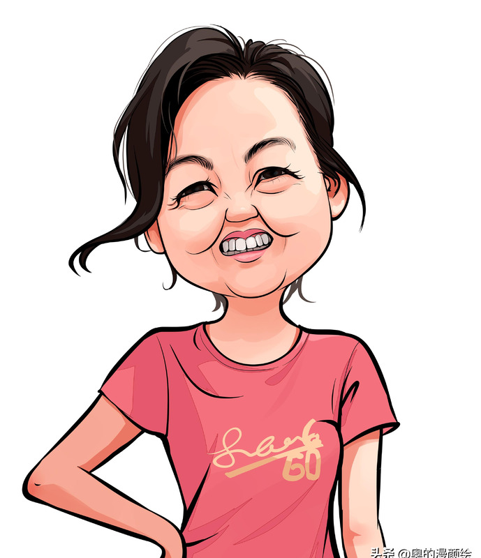 肖像漫画一般不强调【肖像漫画简笔画】