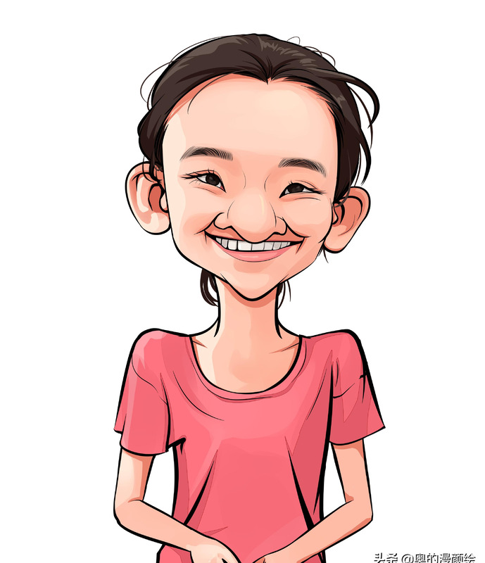 肖像漫画一般不强调【肖像漫画简笔画】