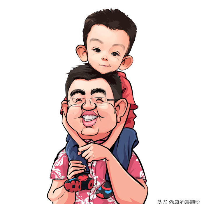 肖像漫画一般不强调【肖像漫画简笔画】