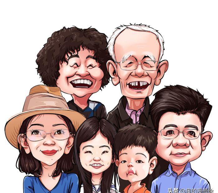 肖像漫画一般不强调【肖像漫画简笔画】