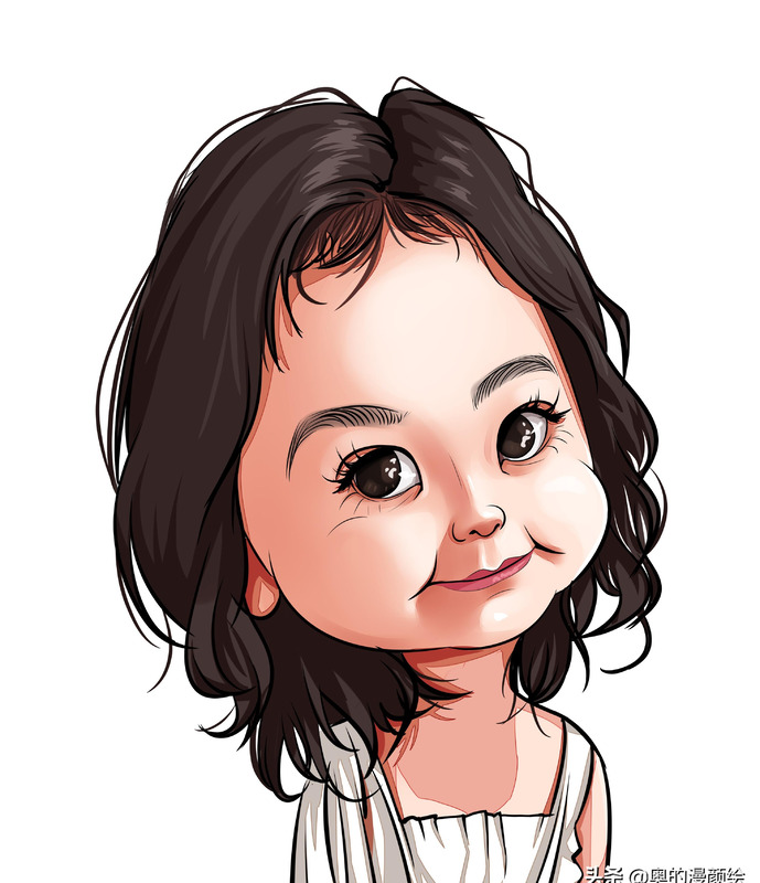 肖像漫画一般不强调【肖像漫画简笔画】