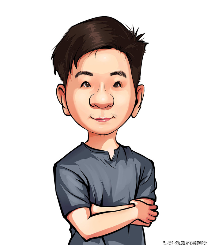 肖像漫画一般不强调【肖像漫画简笔画】