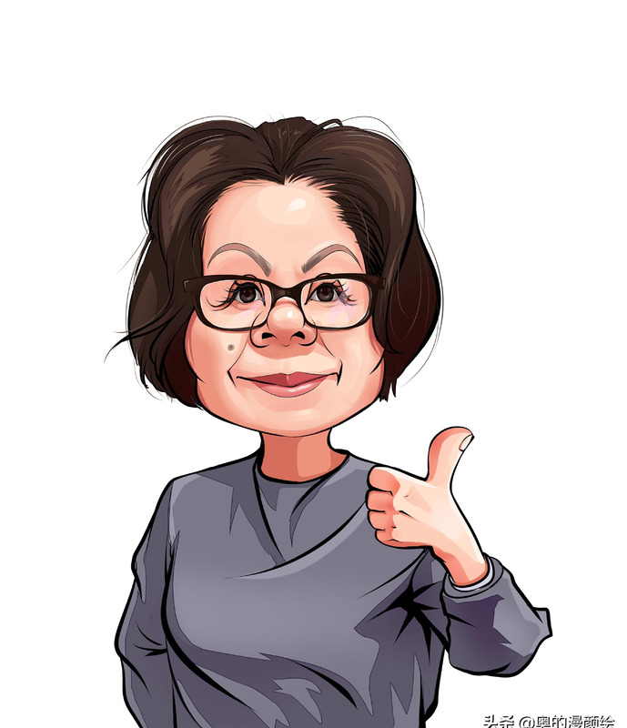 肖像漫画一般不强调【肖像漫画简笔画】