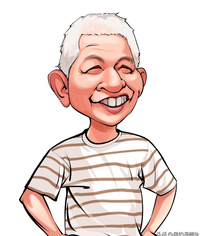 肖像漫画一般不强调【肖像漫画简笔画】