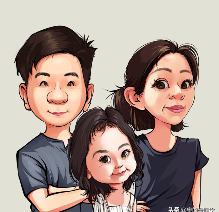 肖像漫画一般不强调【肖像漫画简笔画】