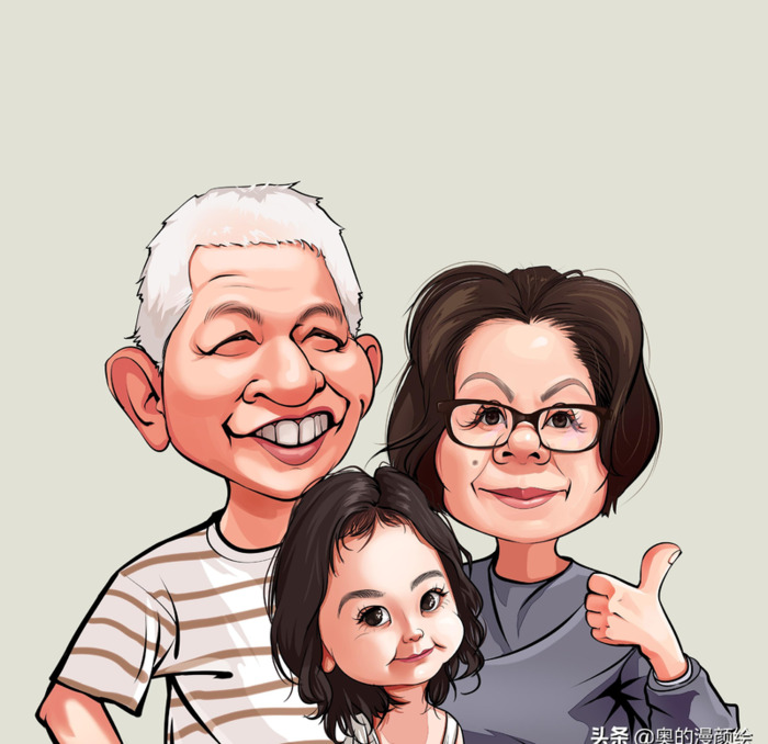 肖像漫画一般不强调【肖像漫画简笔画】