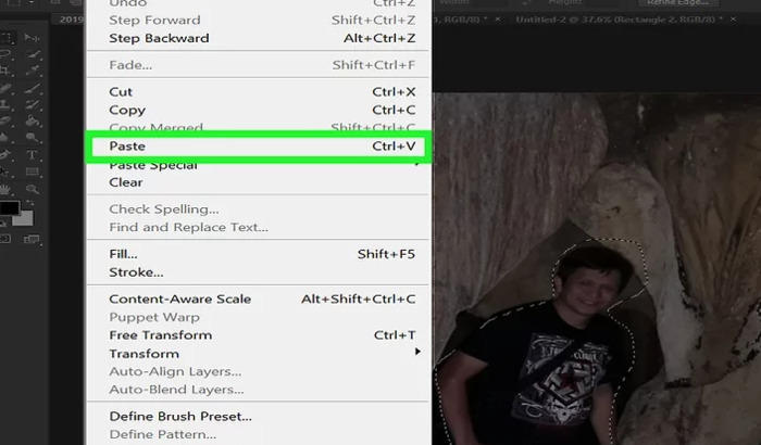 套索工具选中后,怎么去掉多余部分【套索工具怎么后退一步】
