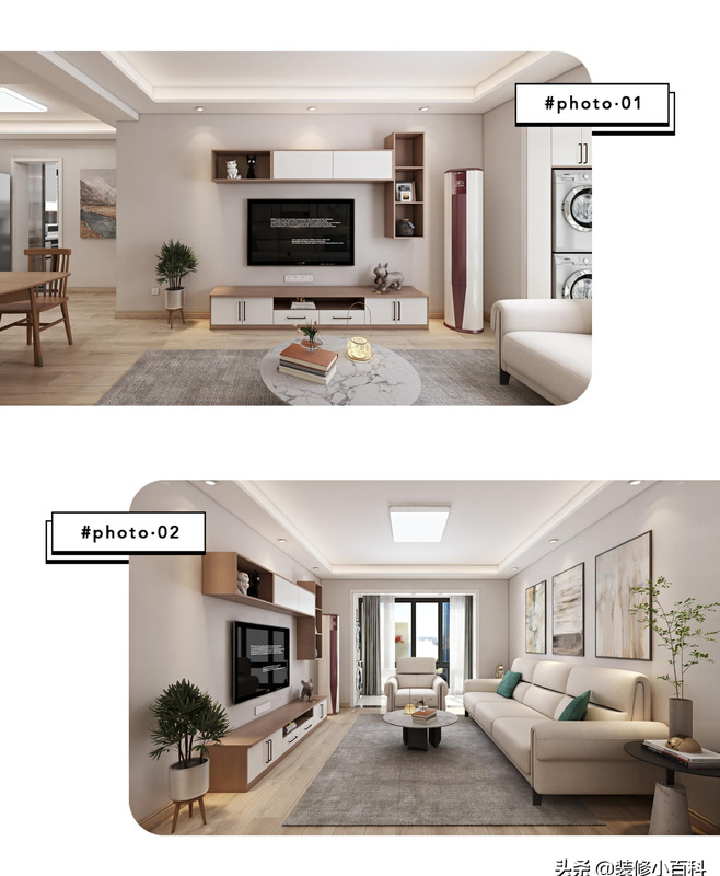 生态板电视柜图片大全 效果图【生态板电视背景柜】