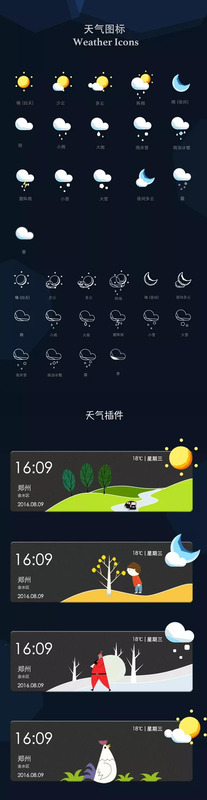 苹果雷阵雨的标志【雷阵雨的标志怎么画】