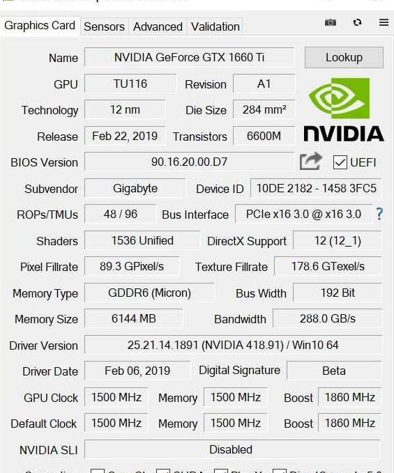 技嘉1660ti显卡怎么样【戴尔1660ti显卡怎么样】