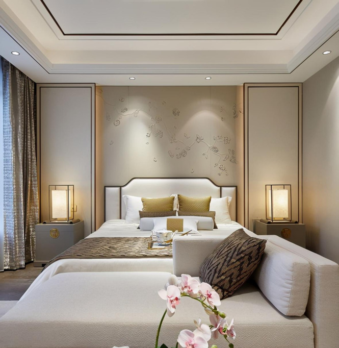 新中式装修效果图大全2020图片卧室【新中式风格卧室装修效果图2020款】