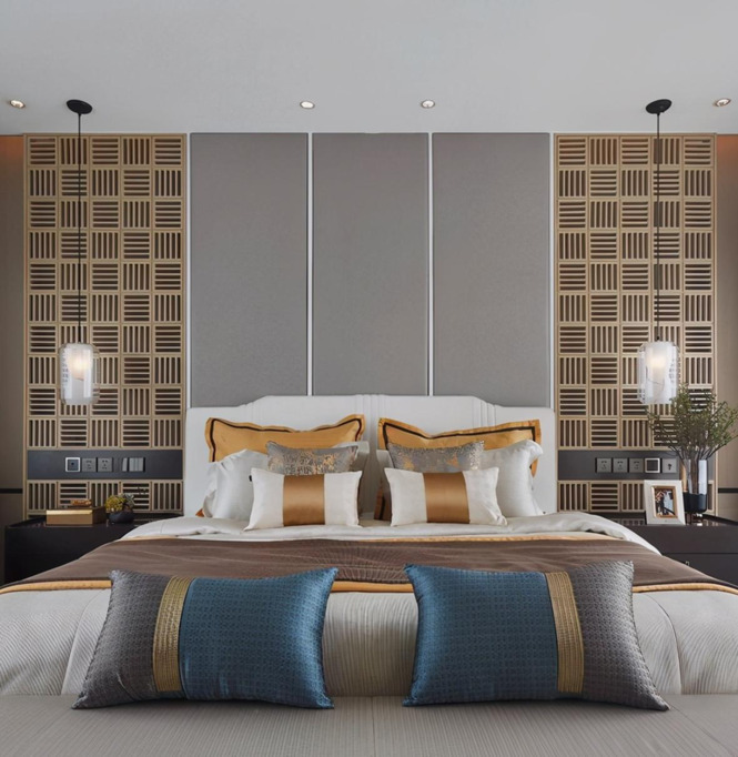 新中式装修效果图大全2020图片卧室【新中式风格卧室装修效果图2020款】