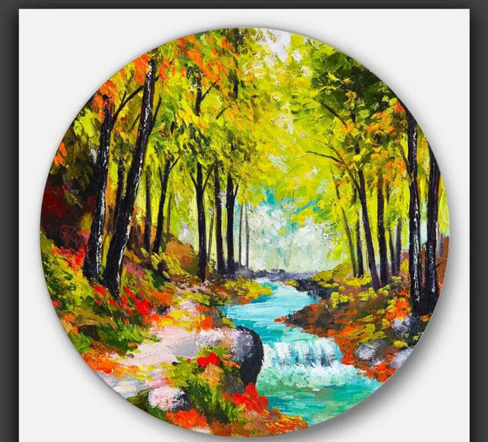 水粉画风景画【水粉画风景简单】