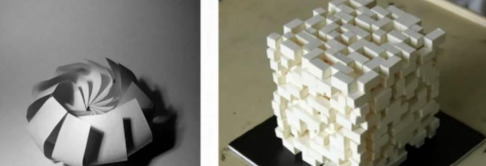 立构作品图片 木棍【立构作品图片 线构成】