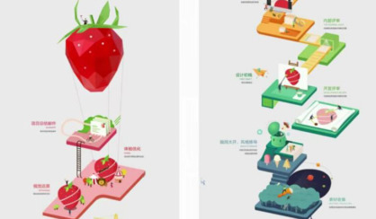 立构作品图片 木棍【立构作品图片 线构成】