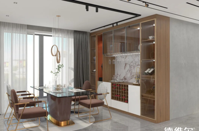 大厅酒柜装修效果图【地下室酒柜装修效果图】