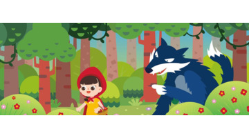 小红帽的故事【黑童话故事 小红帽】