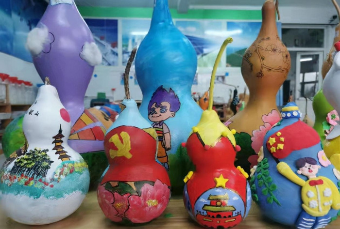 画葫芦上的简单图案【葫芦上的简笔画手绘图案】