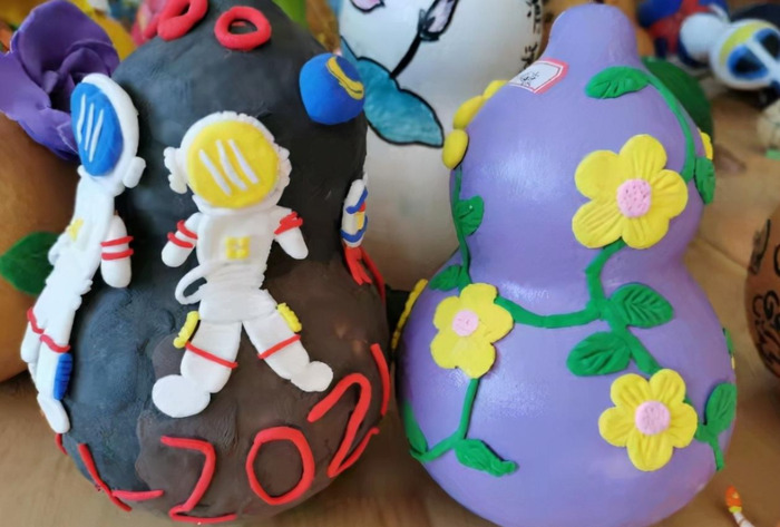 画葫芦上的简单图案【葫芦上的简笔画手绘图案】