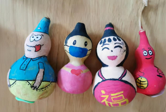 画葫芦上的简单图案【葫芦上的简笔画手绘图案】