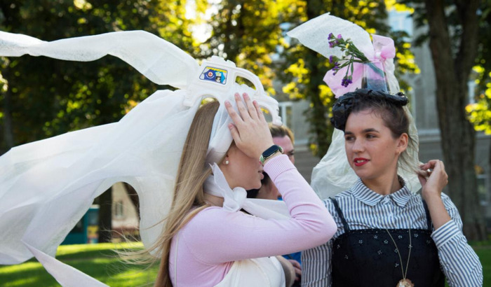 走秀服装设计图手稿【走秀服装设计垃圾袋】