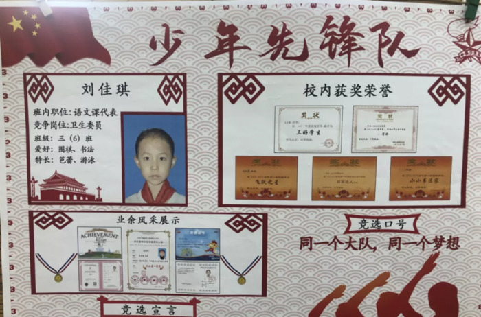 学校竞选大队委海报【竞选大队委海报模板word版】