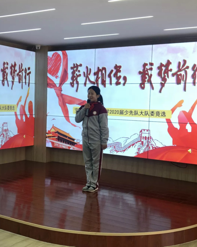 学校竞选大队委海报【竞选大队委海报模板word版】