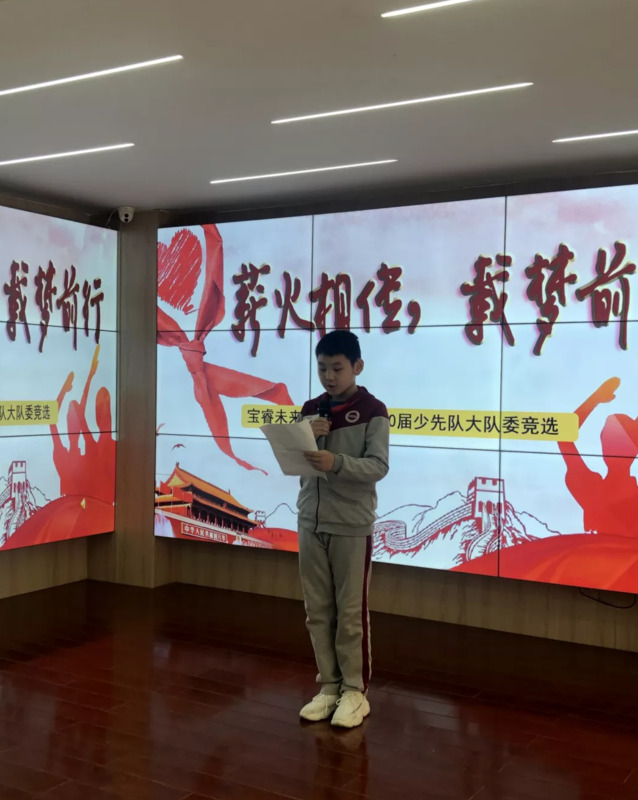 学校竞选大队委海报【竞选大队委海报模板word版】