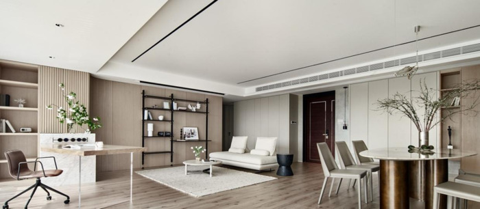 大平层客厅装修效果图【大平层装修效果 样板房】