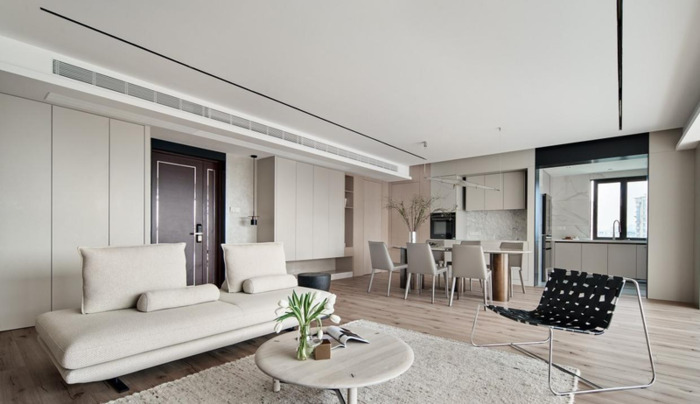 大平层客厅装修效果图【大平层装修效果 样板房】